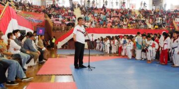 Ahmad Firdaus Kadispora&nbsp; Membakar Semangat Atlet di Liga Taekwondo DKI Jakarta&nbsp;