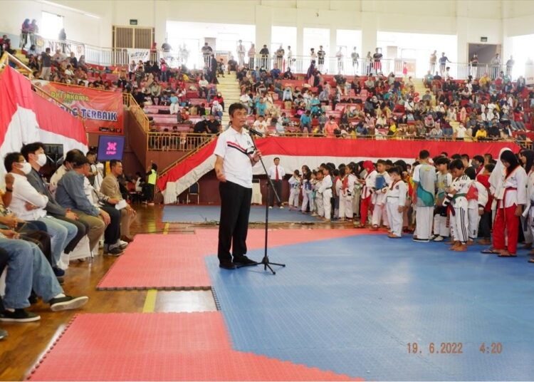 Ahmad Firdaus Kadispora&nbsp; Membakar Semangat Atlet di Liga Taekwondo DKI Jakarta&nbsp;