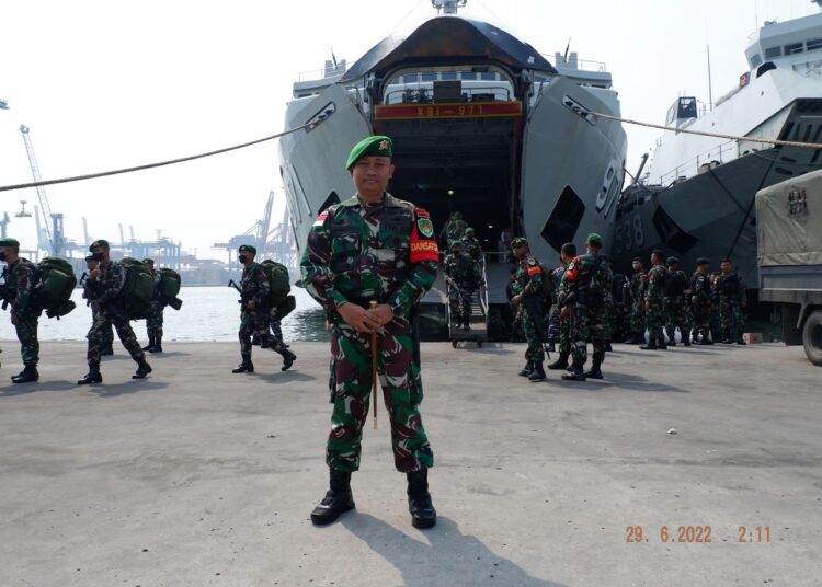 Letkol Inf Suryanto Danyon 315/Garuda Sukses Jalankan Tugas di Papua