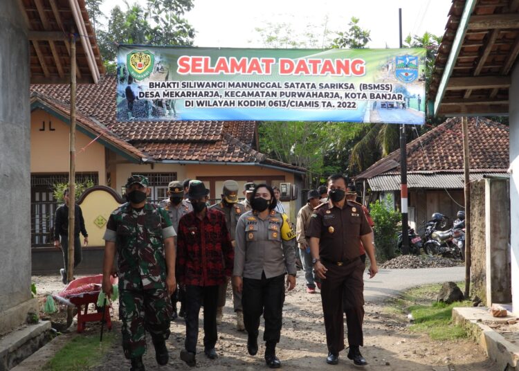 Tingkatkan Kesejahteraan Masyarakat, Kodim 0613/Ciamis Gelar Program Bhakti Siliwangi Manunggal Satata Sariksa
