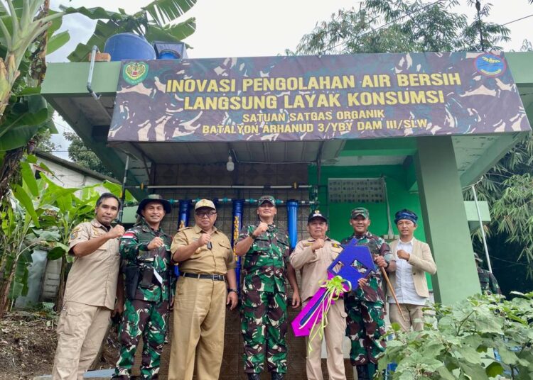 Yonarhanud 3/YBY Pratugas Dan Bantu Masyarakat Loji Sukabumi