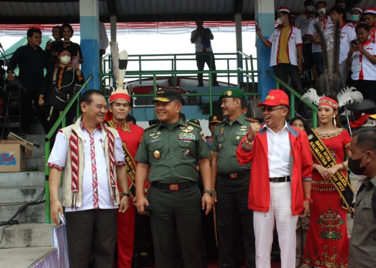 Pangdam XII/Tpr Bersama Kasad Hadiri Pembukaan KKN Kebangsaan ke-10 dan KKN Bersama Tahun 2022