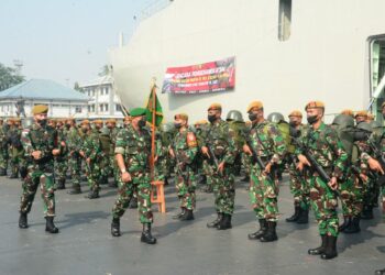 Yonarmed 5/105 Tarik/PG, Pegang Teguh Petuah Cadu Mundur Pantrang Mulang Mun Teu Gumilang.