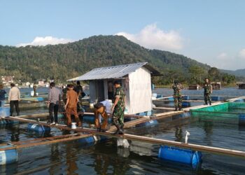 Pasis Dikreg LXII Seskoad Aplikasikan Inovasi Bios 44 DC Di Waduk Darma