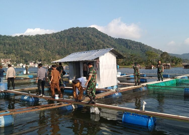 Pasis Dikreg LXII Seskoad Aplikasikan Inovasi Bios 44 DC Di Waduk Darma