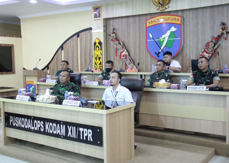 Aster Kasdam XII/Tpr Ikuti Opening Ceremony Esports Piala Kasad Tahun 2022