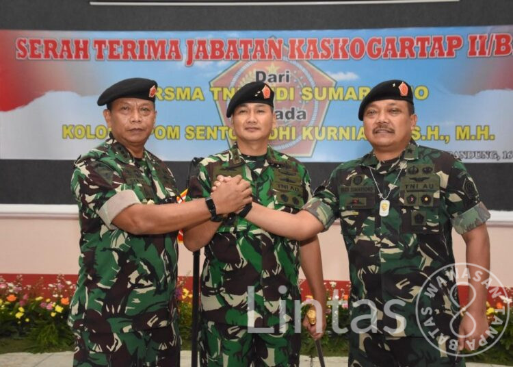 Kolonel Pom Sentot Adhi K, Kini Jabat Kaskogartap II/Bandung