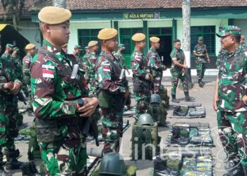 Asops Kasad ke Satgas Organik Yonarhanud-3/YBY : Rebut  Simpati Masyarakat Dengan Tidak Mengabaikan Faktor Keamanan