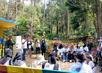 Satgas Citarum  Harum Sektor 1 Beri Pembekalan Pada 50 Calon Karyawan Perum Jasa Tirta Kabupaten Bandung