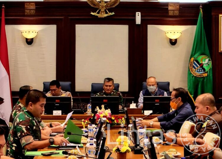 Kodam III/Slw Bersama Polda dan Pemda Jabar, Susun Naskah dan Latgab Penanganan Keadaan Mendesak di Jabar