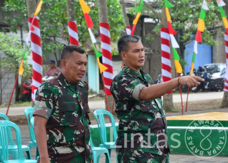 Dansektor 8 Manfaatkan Bantaran sebagai Sarana Edukasi Masyarakat