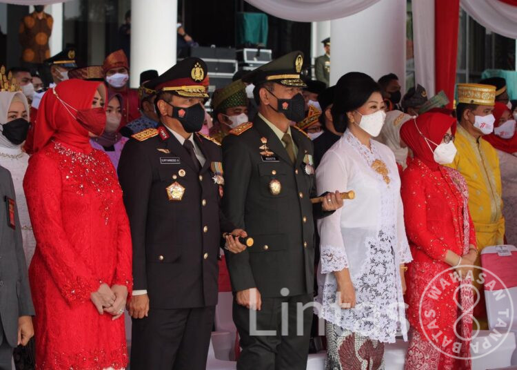 Pangdam XII/Tpr Hadiri Upacara Peringatan HUT ke-77 Kemerdekaan RI