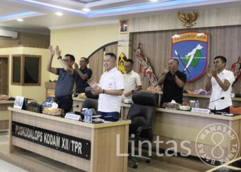 Pangdam Apresiasi Tim Esports Kodam XII/Tpr Tunjukkan Prestasi Pada Turnamen Piala Kasad