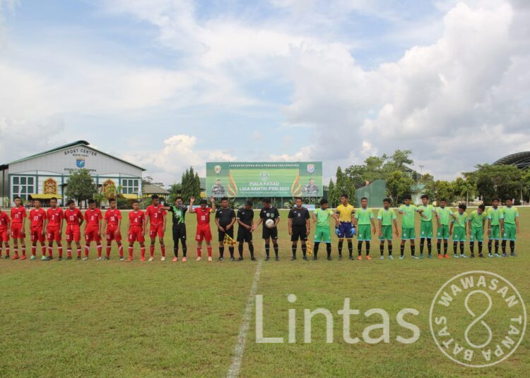 Ponpes Al Jihad Kapuas Hulu Menangi Laga Atas Ponpes Hidayatullah Sanggau, Skor 7-0