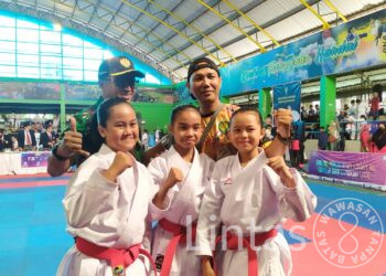 Yonif Raider 300/BJW Raih 5 Emas di Kejuaraan Karate Open Championship Piala Kadisjas TNI AD