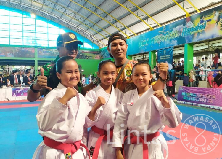 Yonif Raider 300/BJW Raih 5 Emas di Kejuaraan Karate Open Championship Piala Kadisjas TNI AD