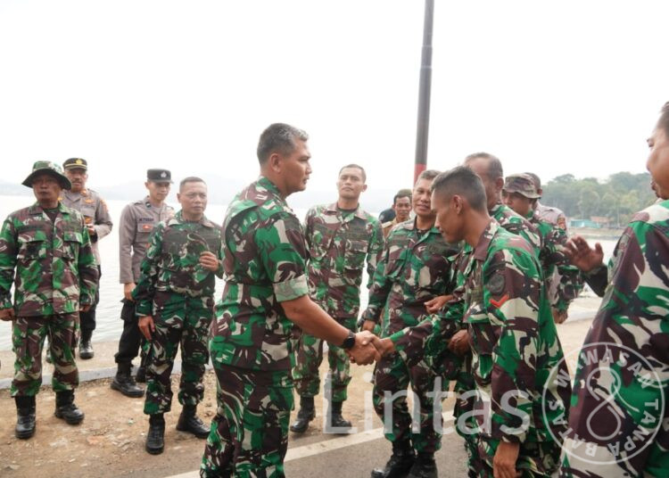 Pangdam III/Slw Perintahkan Danrem 063/SGJ Dan Jajarannya Jaga dan Pelihara Waduk Darma
