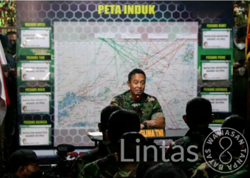 Panglima TNI : Satgas Batalyon Yonif Raider 301/Prabu Kian Santang  Harus Dicintai Rakyat
