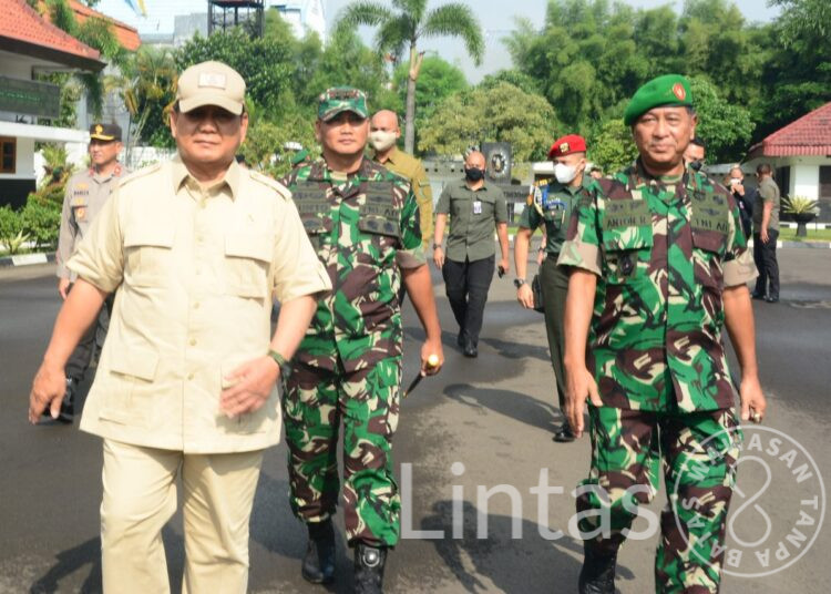 Pangdam III/Slw Dampingi Menhan RI, Berikan Pembekalan Kepada Pasis Dikreg LXII Seskoad TA 2022