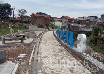 Kolaborasi Satgas Citarum Sektor 22 Bersama Pemerintah Daerah, Sulap Lahan Ex Bangli Jadi Taman Edukasi