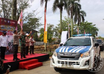 Pangdam XII/Tpr dan Kapolda Lepas Peserta Rally Wisata Bhakti Bhayangkara Khatulistiwa