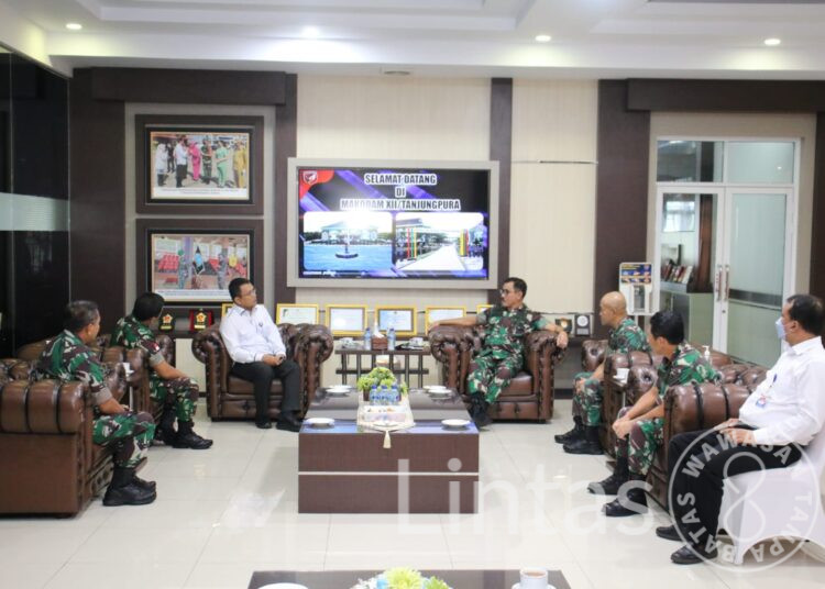 Pangdam XII/Tpr Terima Kunjungan Tim dari BPKP