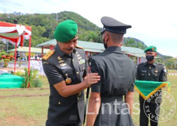 Pangdam XII/Tpr Lantik 109 Tamtama Baru TNI AD