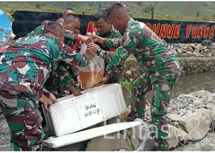 NIYO NAPUNUK YUKWE PIYORAK OLEH SATGAS SATUAN ORGANIK YONIF RAIDER 301/PKS