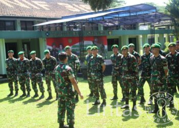 Mendadak, Seluruh Anggota Yonif Infanteri 315/Garuda Tes Urine 