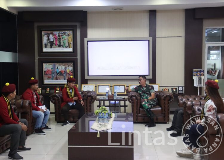 Pangdam XII/Tpr Laksanakan Audiensi dengan Ketua PMKRI Pontianak