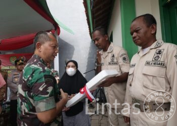 Dandim 0604/Krw Dampingi Danrem 063/SGJ Resmikan Rulahu Bagi PNS dan Anggota Kodim