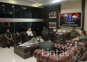 Pangdam XII/Tpr Terima Kunjungan Deputi Pengelolaan Batas Wilayah Negara