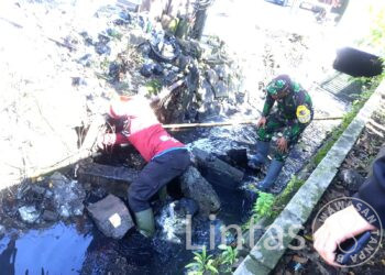 Satgas Sektor 22 Sub 4 Citarum Harum, Kembalikan Fungsi Anak Kali Ciregol