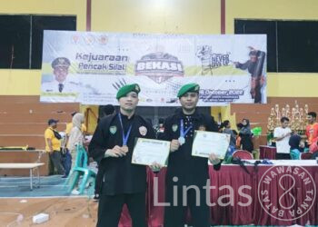 Dua Pesilat  Batalyon Infanteri 315/Garuda Raih Juara, Pada Kejuaraan Bekasi Championship 1