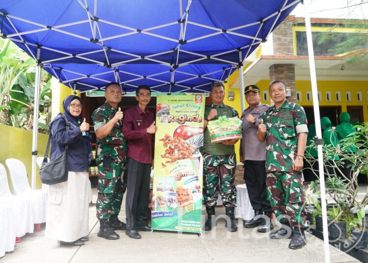 Prajurit Kembangkan Usaha Jamur Krispy, Dapat Support Pangdam III/Siliwangi