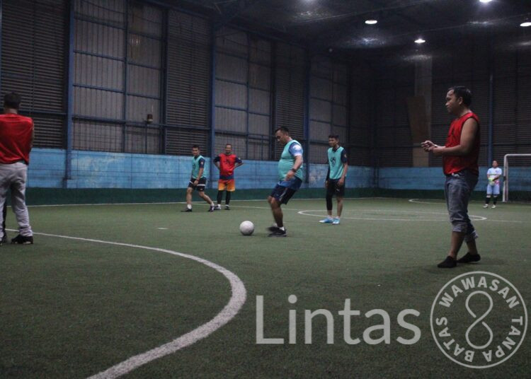 Jalin Kebersamaan, Pendam XII/Tpr Olahraga Bersama Dengan Awak Media