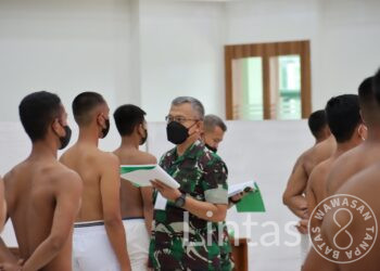 Kasdam XII/Tpr Pimpin Sidang Parade Cata PK TNI AD Gelombang II TA 2022