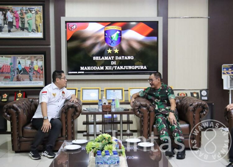Pangdam XII/Tpr Terima Kunjungan Silaturahmi Pengurus PTK-Indonesia