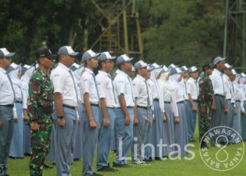 Yonif 315/Garuda, Gelar Latihan Dasar Kepemimpinan Kepada Siswa Siswi SMAN 3 Bogor