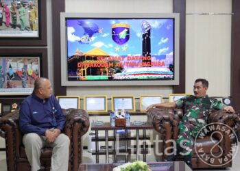 Pangdam XII/Tpr Terima Kunjungan Silaturahmi GM PT. PLN UIW Kalbar