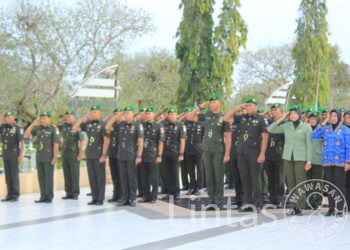 Pimpin Ziarah, Kahubdam XII/Tpr : Tumbuhkan Semangat Para Pahlawan di Dalam Hati Sanubari