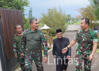 Jelang Kunjungan Wakil Presiden RI K.H. Ma’ruf Amin ke Ponpes Al-Jauhari, Pangdam III/Slw Selaku Pangkogasgabpad Tinjau Lokasi