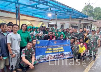 Hubdam III/Siliwangi Kirim Bantuan Sosial Ke Desa Babakan Karet Cianjur