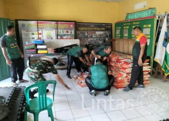 Bantu Pemprov Kalteng, Kodim 1016/Plk Distribusikan Bantuan Korban Banjir