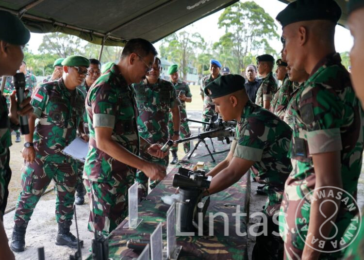 Pangdam XII/Tpr Periksa Kesiapan Operasi Yonif Raider 631/Antang Jelang Penugasan ke Papua Tengah