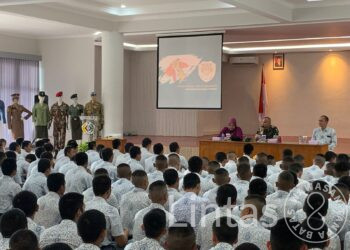 Ratusan Siswa SMA Krida Nusantara Antusias Ikuti Sosialisasi Penerimaan Prajurit TNI AD