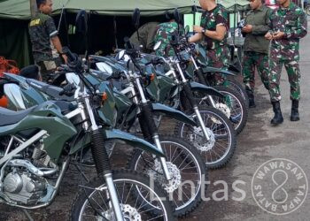 Paldam III/Siliwangi Siapkan Bengkel Lapangan Bagi Kendaraan Operasional Bantuan Bencana