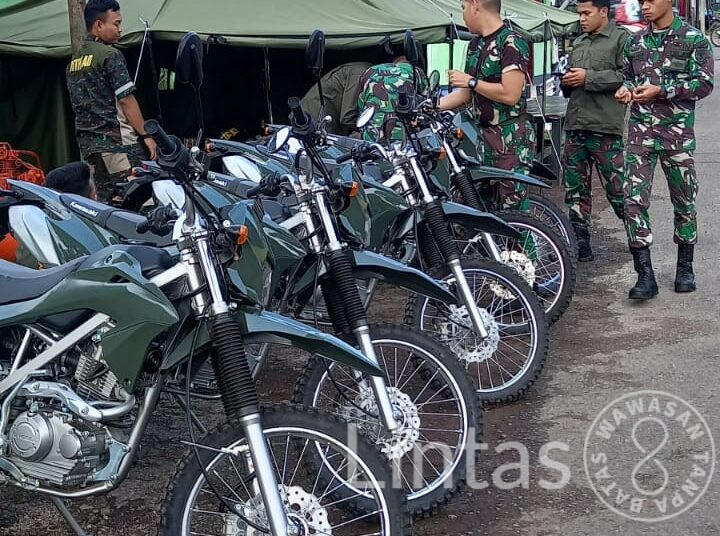 Paldam III/Siliwangi Siapkan Bengkel Lapangan Bagi Kendaraan Operasional Bantuan Bencana