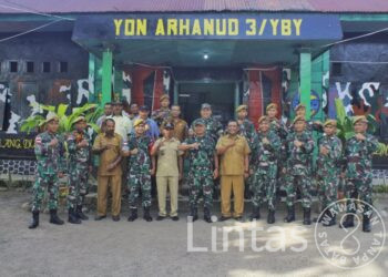 Tim Dalwasops Kodam III/Siliwangi, Kunjungi Satgas Organik Yon Arhanud 3/YBY