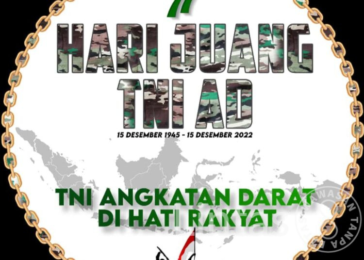 Selamat Hari Juang TNI AD ke 77